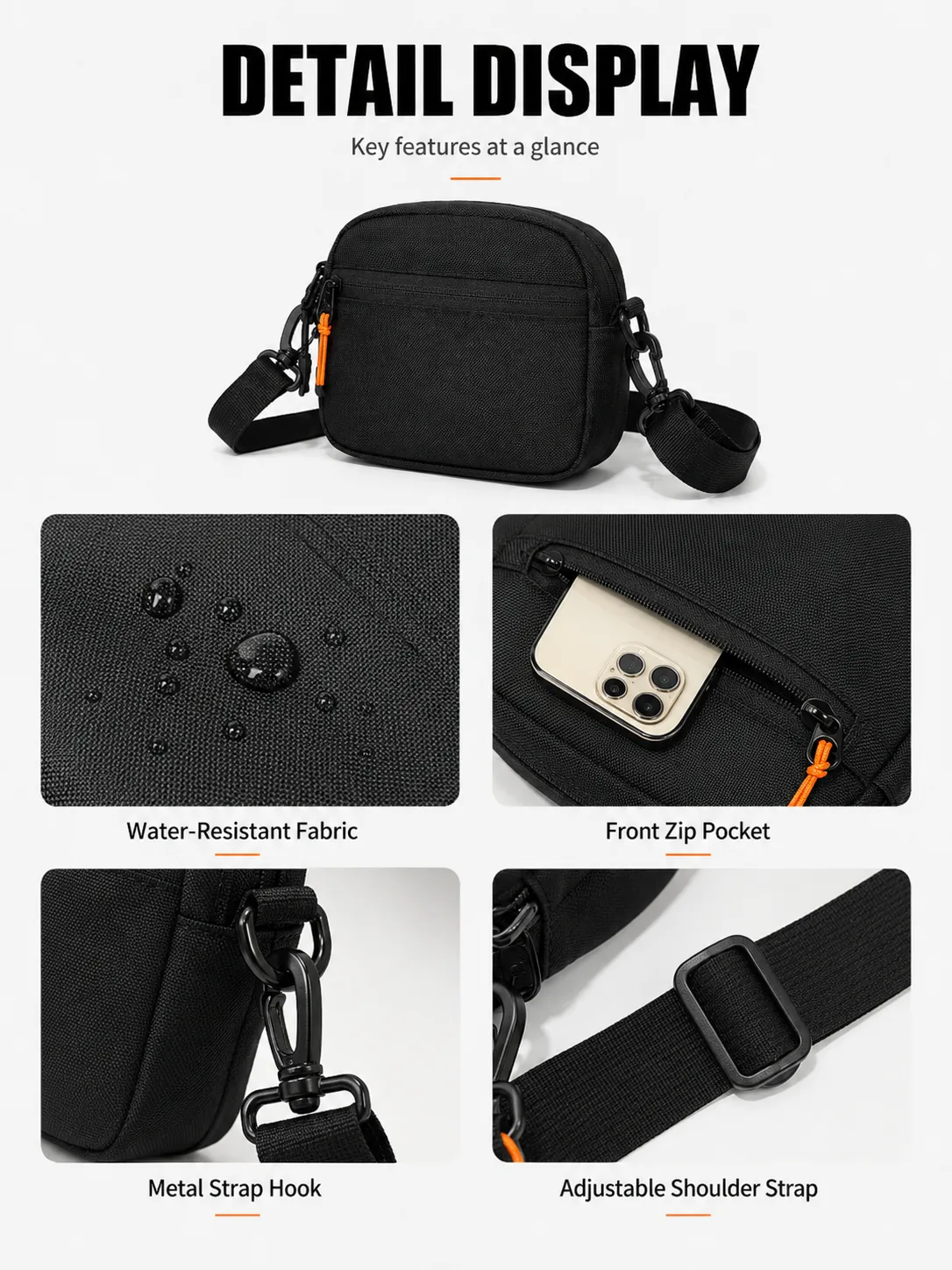 Custom Mini Crossbody Bag product detail image 3