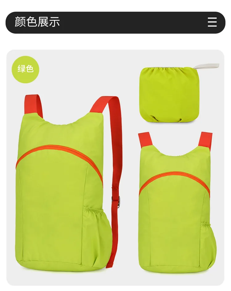 Foldable Lightweight Backpack product detail image 8