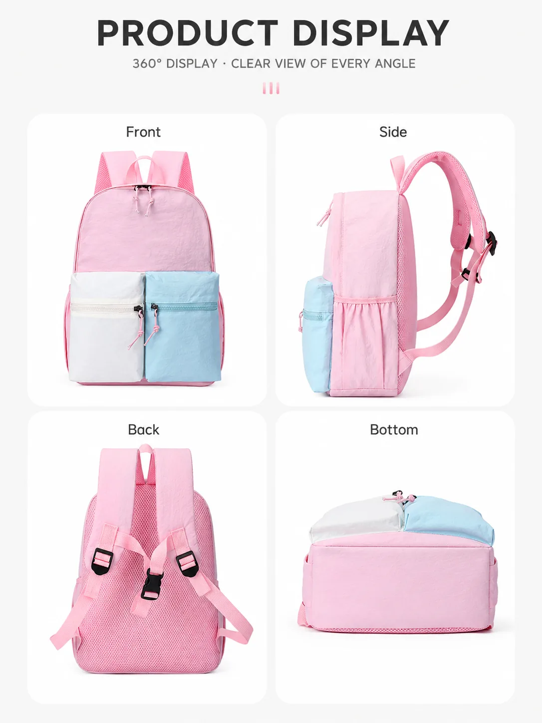 Custom Kids School Backpack product detail image 4