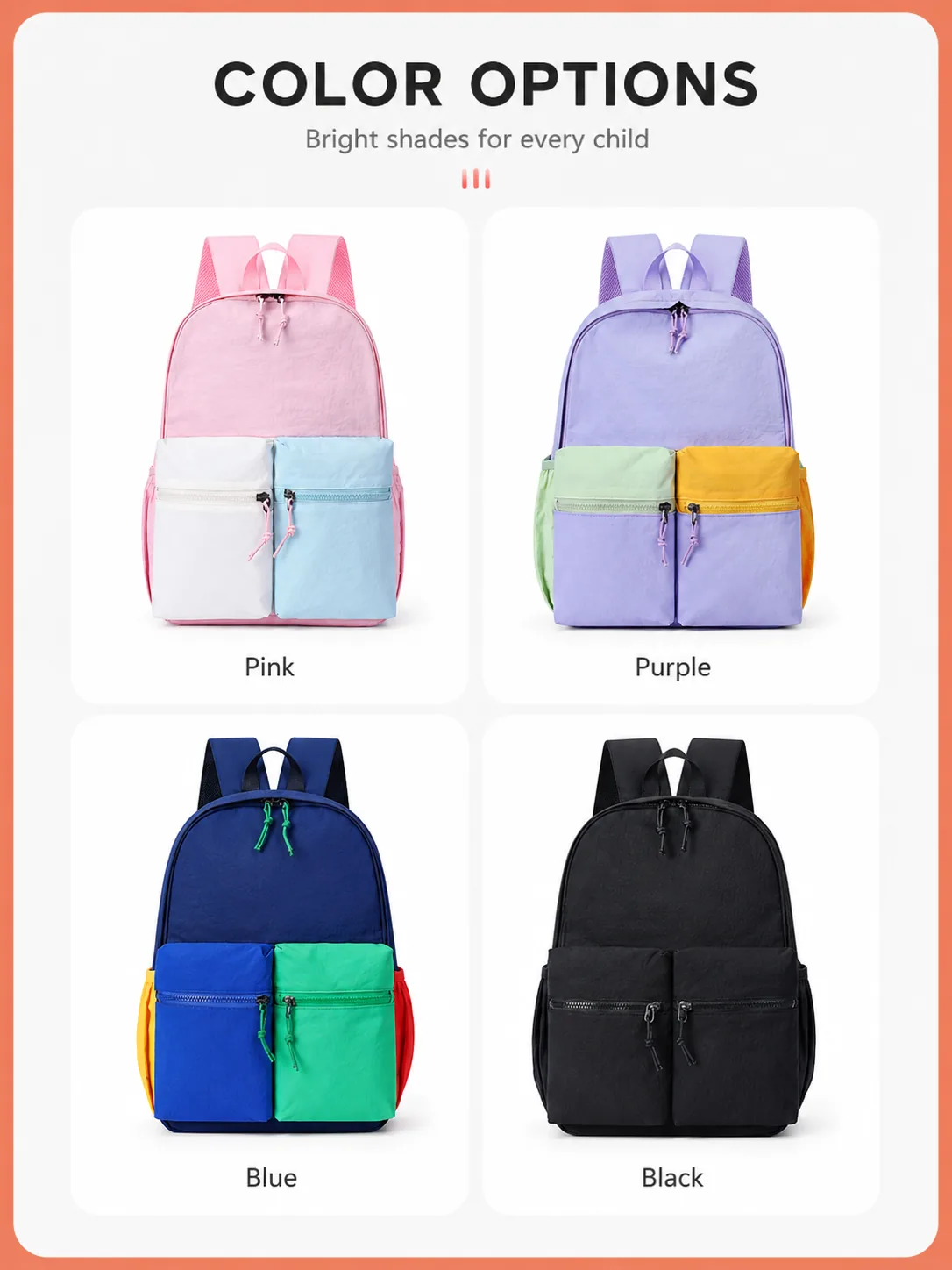 Custom Kids School Backpack product detail image 5