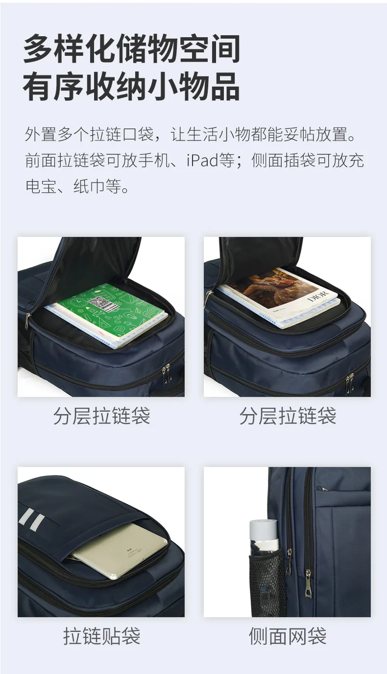 Custom Laptop Backpack product detail image 4